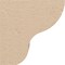 Ekena Millwork 4"W x 4"D x 4"H Wide Greensboro Rough Cedar Woodgrain TimberThane Corbel, Primed Tan CORUR04X04X04GRNRCPR - alternate 4